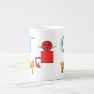 Tasse En Porcelaine Maman chatte -Feline mignonne avec personnalisatio