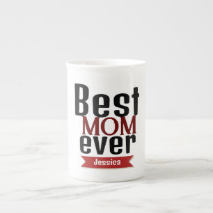 Tasse En Porcelaine maman maman maman personnalise le nom