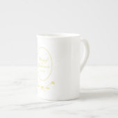 Tasse En Porcelaine Mariage d'or (Devant droit)
