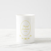 Tasse En Porcelaine Mariage d'or (Devant)