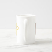 Tasse En Porcelaine Matin (Dos)