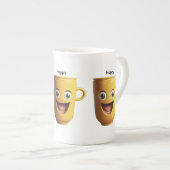 Tasse En Porcelaine Matin (Devant droit)