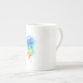 Tasse En Porcelaine Méduse arc-en-ciel (Devant droit)