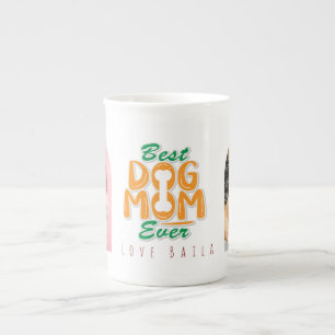 Tasse En Porcelaine Meilleure maman de chien ever 2 arche de photo &