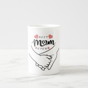 Tasse En Porcelaine Meilleure Maman, Fête des Mères, Cadeau pour mam