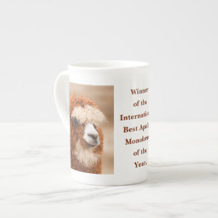 Tasse En Porcelaine Meilleure Monobrow d'Alpaca