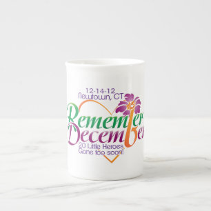 Tasse En Porcelaine Mémorial de Sandy Hook - Souvenir de décembre3