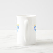 Tasse En Porcelaine Menorah (Dos)