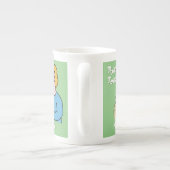Tasse En Porcelaine Merci à une enseignante (Dos)