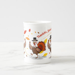 Tasse En Porcelaine Merci béni Bon thanksgiving gracieux