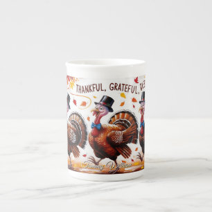 Tasse En Porcelaine Merci béni Bon thanksgiving gracieux