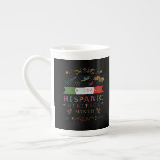 TASSE EN PORCELAINE MOIS DU PATRIMOINE HISPANIQUE NATIONAL