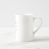 Tasse En Porcelaine Monogramme Colibris (Droite)