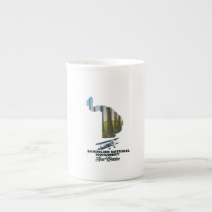 Tasse En Porcelaine monument national de bandelier
