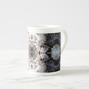 Tasse En Porcelaine Motif Abstrait Sea Shell