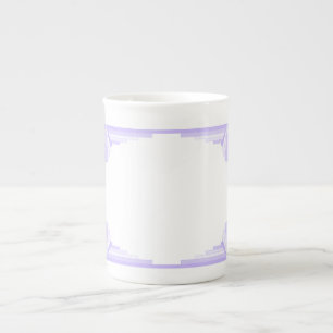 Tasse En Porcelaine Motif Art déco à Lilac