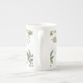 Tasse En Porcelaine Motif Chinoiserie (Dos)