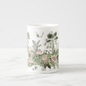 Tasse En Porcelaine Motif Chinoiserie (Devant)