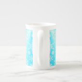 Tasse En Porcelaine Motif Crystal Snowflakes (Dos)