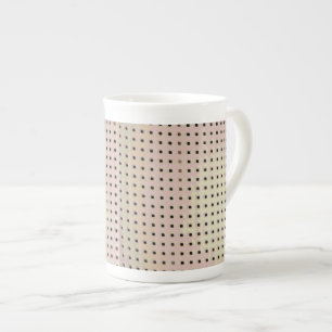 Tasse En Porcelaine Motif de grille à partir d'une chaise
