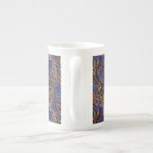 Tasse En Porcelaine Motif d'impression Leopard et Zebra (Dos)