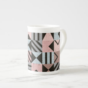 Tasse En Porcelaine Motif géométrique 29