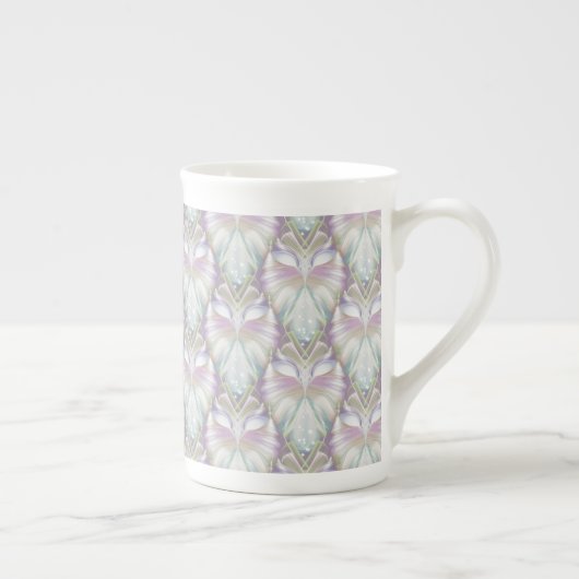Tasse En Porcelaine Motif Oracle Owl Pastel Purple (Droite)