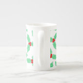 Tasse En Porcelaine Motif saint de Noël (Dos)