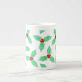 Tasse En Porcelaine Motif saint de Noël (Devant)