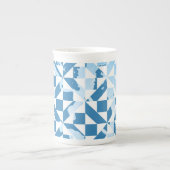 Tasse En Porcelaine Motifs d'aquarelle (Devant)