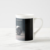 Tasse En Porcelaine moto de course (Droite)