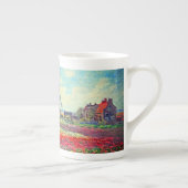 Tasse En Porcelaine Moulin à vin Monet Tulips (Droite)