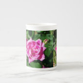 Tasse En Porcelaine muqueuse de porcelaine rose (Devant)