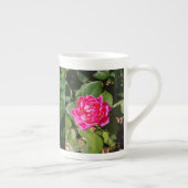 Tasse En Porcelaine muqueuse de porcelaine rose (Droite)