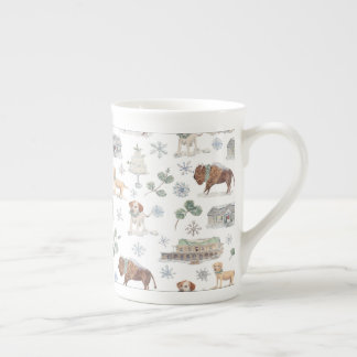 Tasse En Porcelaine muqueuse mariage