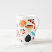 Tasse En Porcelaine Musique chinoise osseuse d'automne (Devant droit)