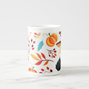 Tasse En Porcelaine Musique chinoise osseuse d'automne