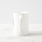 Tasse En Porcelaine @ musique d'amour (Dos)
