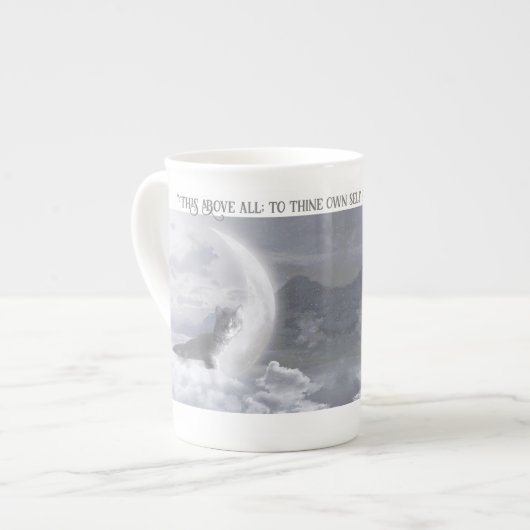 Tasse En Porcelaine Musique de Chine d'os de Shakespeare (Devant gauche)