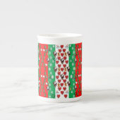 Tasse En Porcelaine Musique de Noël (Devant)