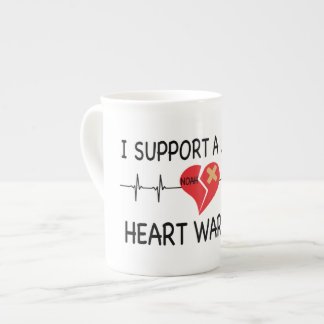 TASSE EN PORCELAINE MUSIQUE GUERRIÈRE DU COEUR