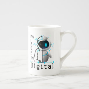Tasse En Porcelaine My Love is Digital.w