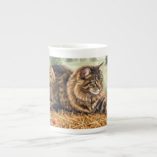 Tasse En Porcelaine Nari de la forêt