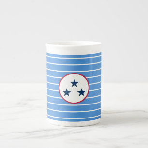 Tasse En Porcelaine Nashville, Tennessee Volunteer State Tri-Star