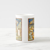 Tasse En Porcelaine Nativité Naissance de Jésus (Devant)