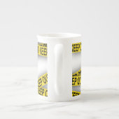 Tasse En Porcelaine Ne pas rester à l'écart ne pas traverser la bande  (Dos)