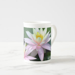 Tasse En Porcelaine Nénuphars roses