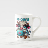 Tasse En Porcelaine No Coffee No Workie  (Droite)