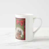 Tasse En Porcelaine Noël à l'ancienne (Droite)