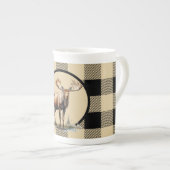 Tasse En Porcelaine Nom de l'orignal du pays migre (Devant droit)